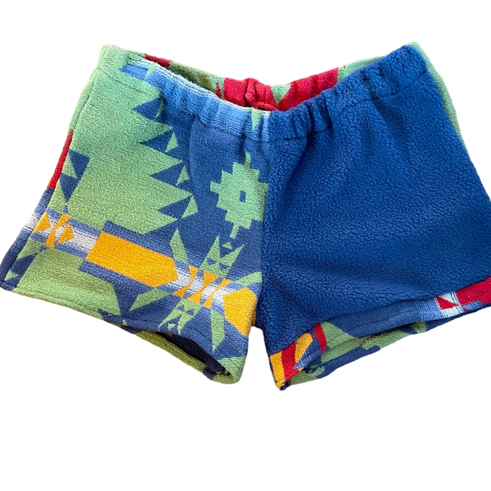 Custom Tapestry 3” Shorts Upcycle Rework Vintage Textile Unisex Summer Hi-rise
